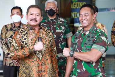 Panglima TNI Temui Jaksa Agung, Ini Yang Dibahas