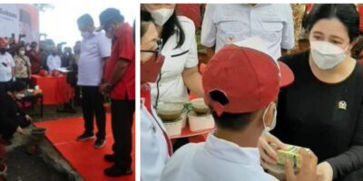 Demi Generasi Muda Puan Lakukan Peletakan Batu Pertama Pembangunan Patung Bung Karno, Puji Maurits – Hengky