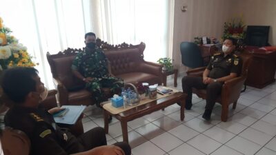 Diterima Plt Asisten Pidana Militer Kejati Sulut, Oditurat Militer Koordinasi Penanganan Perkara Koneksitas