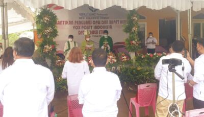 Pimpin Misa dan Utus Pengurus DPD dan DPW VOX POINT Sulut, Uskup Manado Ajak Maknai Transfigurasi Yesus dan Ora Et Labora