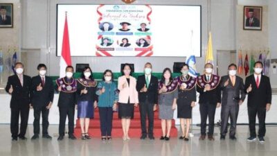 Rektor Ellen Kumaat Lantik 6 Dekan Unsrat, Ajak Dukung Program Kampus Merdeka