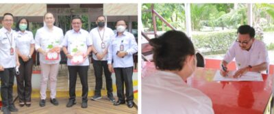 Walikota Maurits Teken MoU dengan PT Asegar, Warga Berduka yang Kurang Mampu Dapat Bantuan AMDK