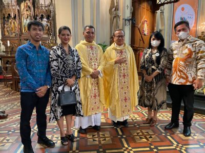 Ferdinand Dumais Hadiri Misa Syukur HUT dan Rapimnas Vox Point Indonesia, Begini Pesan Kardinal Suharyo