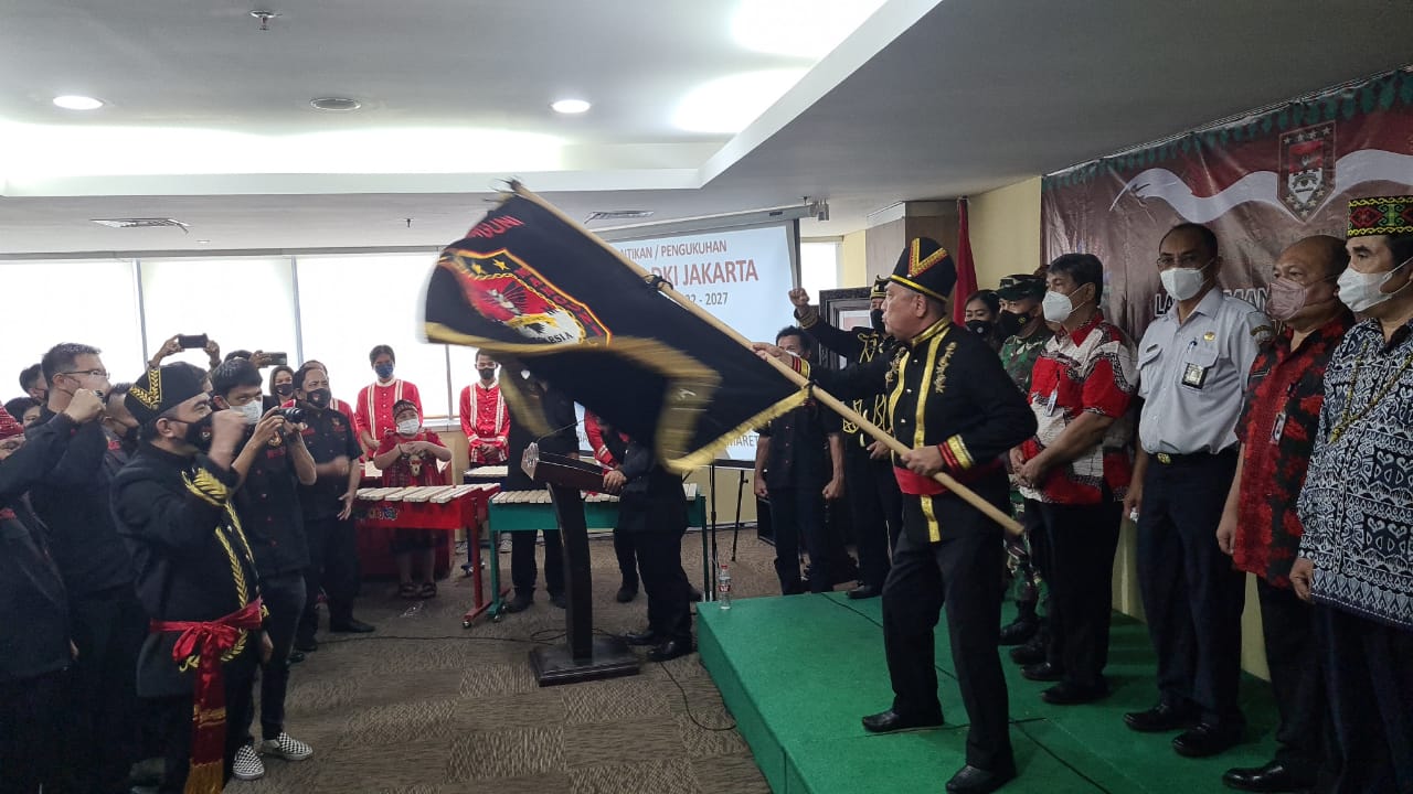 Pelantikan DPW LMI Jakarta Suguhkan Kolaborasi Tarian 2 Etnis, Lagu “Opo Wana Natas” Menggema Balai Kota, Anies Baswedan: Laskar Manguni Makin Solid, Makin Maju