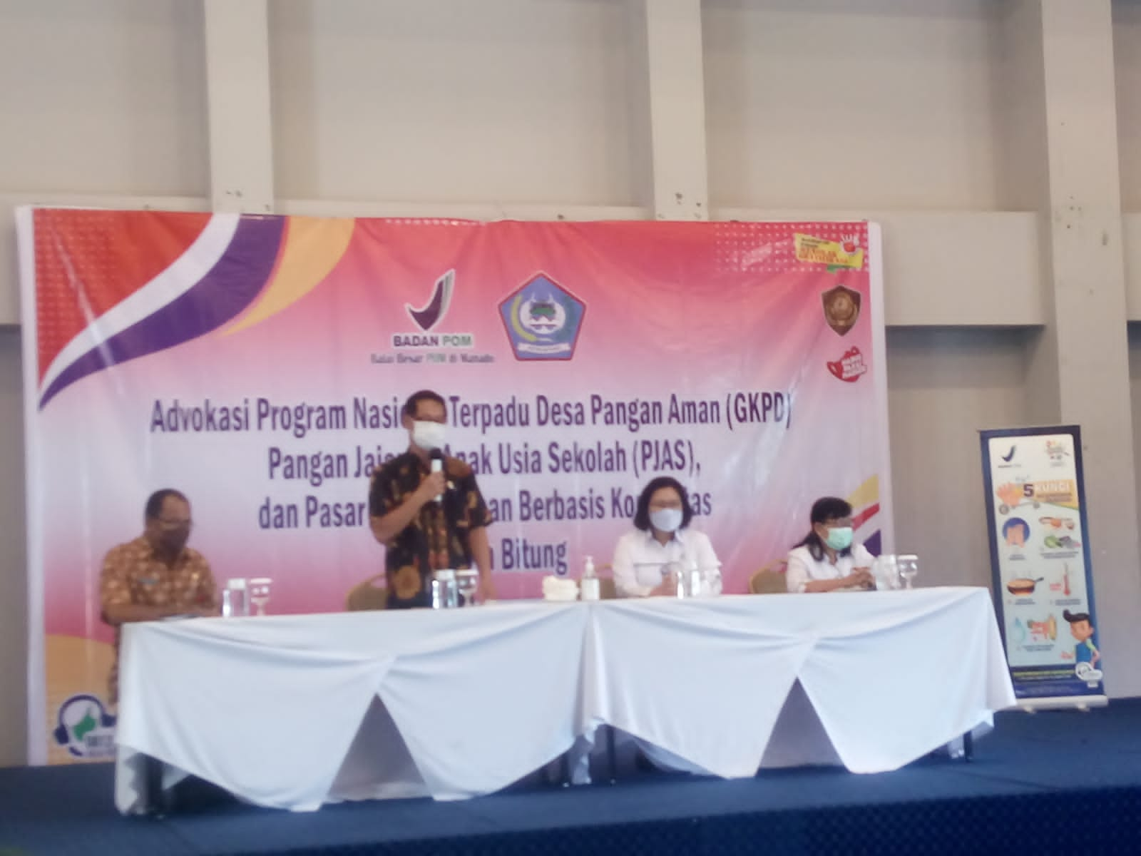 Dibuka Wawali Hengky Honandar, BPOM Sulut Gelar Advokasi Program Nasional Terpadu