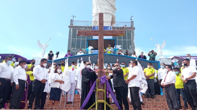 Kegiatan Paskah Nasional Tahun 2022 di Talaud Resmi Dimulai