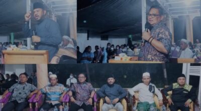 Wabup Moktar Parapaga Hadiri Silahturahmi Ramadhan Polres Talaud di Masjid Asy Syuhada Beo