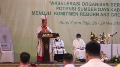 Pesan Uskup Manado pada Pembukaan Rakernas Pemuda Katolik 2022