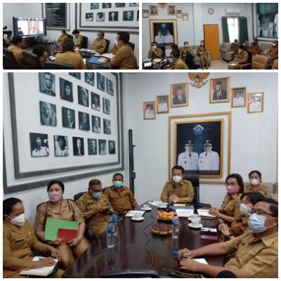 Zoom Meeting Pengelolaan Perbatasan, Berikut Isu Strategis Pemkab Talaud