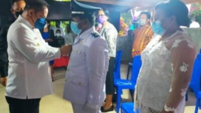 Bupati Talaud Lantik Kades Apan
