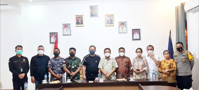 Ketum PGI, Pemda Talaud dan Panitia Lokal Bahas Persiapan Paskah Nasional