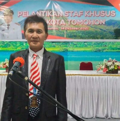 Pimpin Jejaring Panca Mandala Kota Tomohon, Frangki Lagare Siap Bumikan Pancasila di Kota Bunga