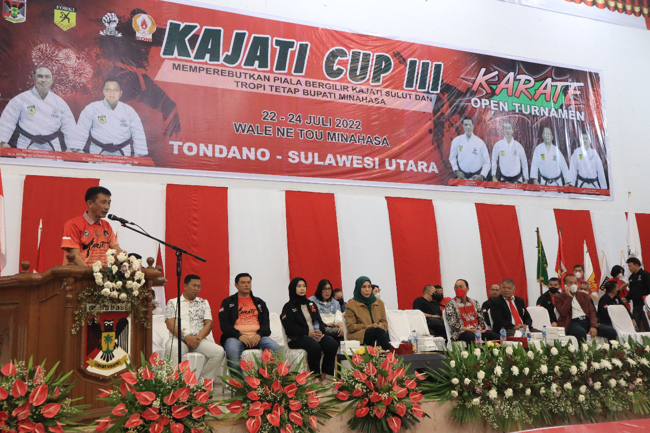 Kajatii Sulut Tutup Karate Gojukai Oprn Tournament Kajati Cup III, Kontingen Kejari Manado Juara Umum