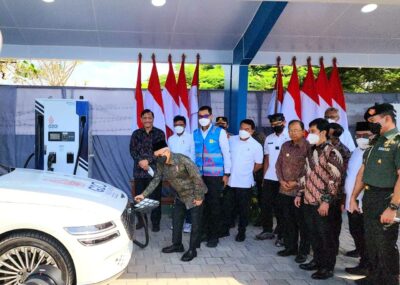 Sambut Puncak Acara Presidensi G20, Wapres Ma’ruf Amin Tinjau Kesiapan SPKLU PLN