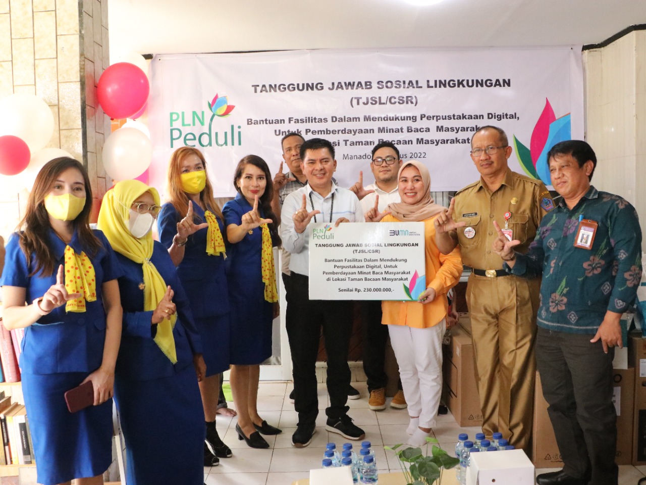 Dukung Gerakan Peduli Literasi Nasional, PLN Bantu Taman Baca Masyarakat Berbasis Digital