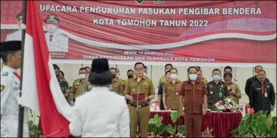 Walikota Caroll Senduk Kukuhkan 60 Anggota Paskibraka, Begini Pesannya