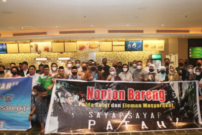 Mall Heboh, Begini Kata Kapolda, Ketua MUI dan Tonaas Wangko LMI Usai Nobar Film “Sayap-sayap Patah”