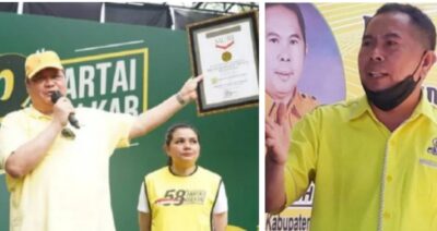 Usai Kadernya Ikut Pecahkan Rekor MURI, Adrie Kamasi: Golkar Minahasa Siap Menang