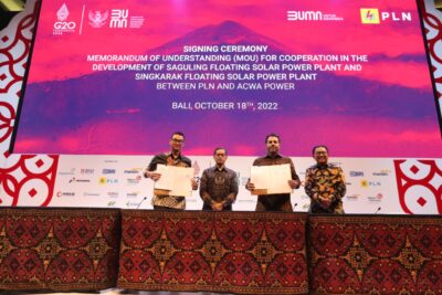 Wujudkan Transisi Energi, PLN Siap Kerjakan Proyek 2 PLTS Terapung, Investasikan USD 104,95 Juta