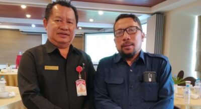 Ferry Sangian Wakili Gubernur Olly di Kegiatan Sosialisasi Tahapan Pemilu 2024, Ini Harapannya