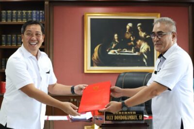 Steve Kepel Jabat Plh Sekprov Sulut