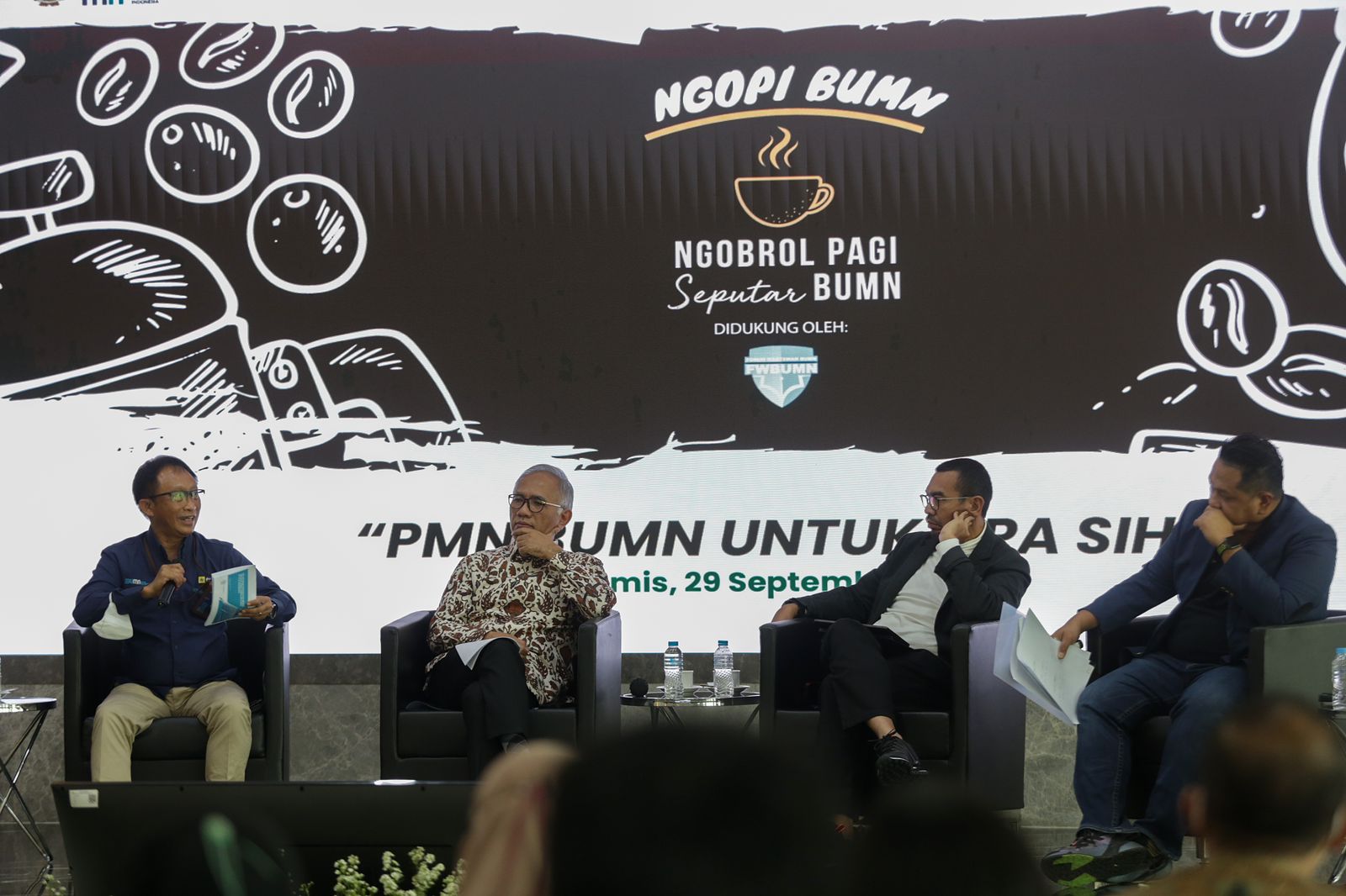 Ngopi BUMN: Kementerian BUMN dan 3 BUMN Jawab Peran PMN untuk Negeri