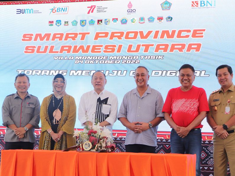 Wujudkan Smart Province Sulut, BSG dan BNI kolaborasi Kembangkan Digitalisasi