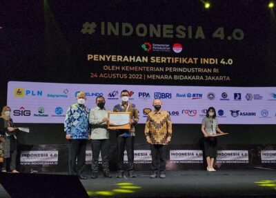 PLN Raih Penghargaan INDI 4.0 Kemenperin 2022, Target Skor Tahun 2024 Berhasil Dicapai Tahun Ini