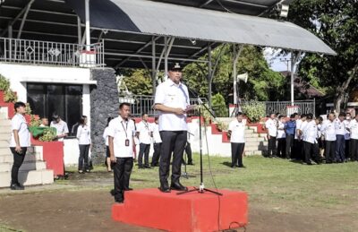 Apel Perdana ASN Manado Awal Tahun 2023, Wawali Instruksikan Teken Perjanjian Kinerja