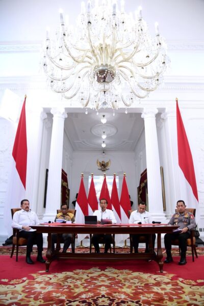 Presiden Jokowi Tegaskan Komitmen Pemerintah Berantas Korupsi Tak Pernah Surut