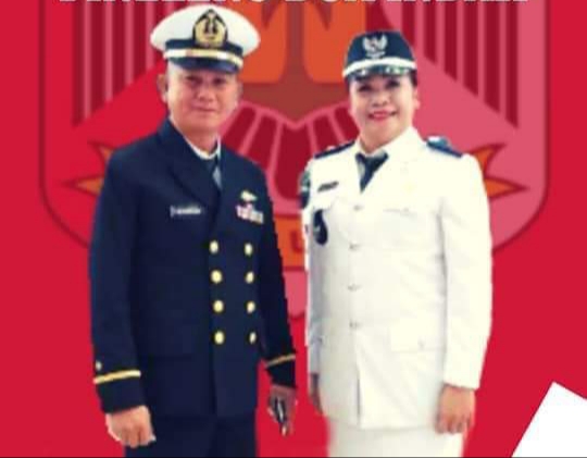 DETTY RAMBING, Istri Perwira TNI Angkatan Laut Yang Dilantik Jadi Plt Hukum Tua