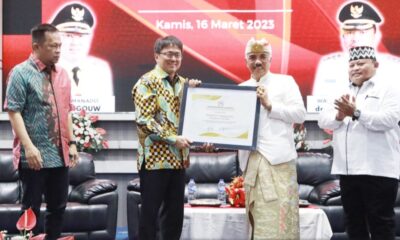 Inovatif dan Kreatif Pelihara Kerukunan dan Moderasi Beragama, Walikota dan Wawali Manado Terima Penghargaan Asosiasi FKUB Indonesia