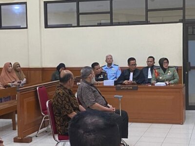 Tim Penuntut Koneksitas Bacakan Tuntutan Terhadap 2 Terdakwa Kasus TWP AD