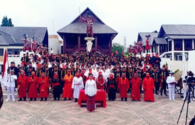 DPP KKK Dan Tonaas Wangko Ina Kowene Angelica Tengker Dikukuhkan, Pakai Adat dan Budaya Minahasa