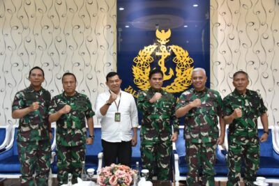 JAM-Pidana Militer Kunjungi Kasal TNI Angkatan Laut