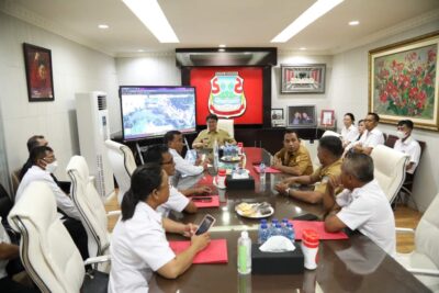 Walikota Manado Bahas Program Normalisasi Sungai dengan Balai Wilayah Sungai Sulawesi 1