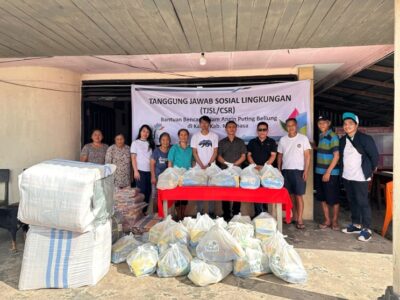 PLN Peduli Hadir Bagi Korban Bencana Puting Beliung Kakas, Salurkan 98 Paket Bantuan