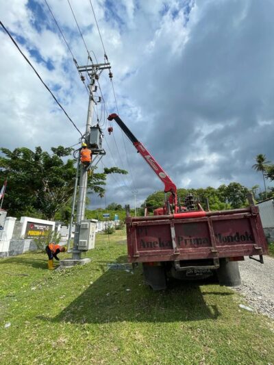 Mapalus Evolusi Langit Biru, Program Jitu UP3 Luwuk Tingkatkan Keandalan Listrik