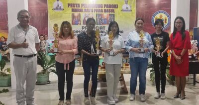 Usung Tema “Berjalan Bersama”, Paroki Manembo-Nembo Sukses Rayakan Pesta Pelindung