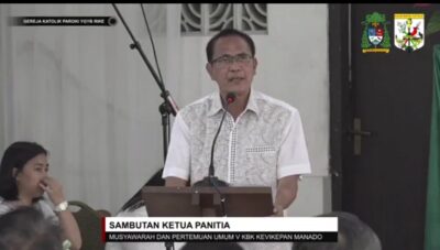 Musyawarah dan Pertemuan V KBK Kevikepan Manado Sukses, Panitia Banjir Pujian, Robby Rorong: Mari Kita Terus Bergandengan Tangan