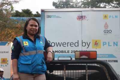 Lanny Inggrit Ator, Srikandi Luar Biasa Dibalik Listrik Tanpa Kedip Pada Pembukaan TIFF 2023