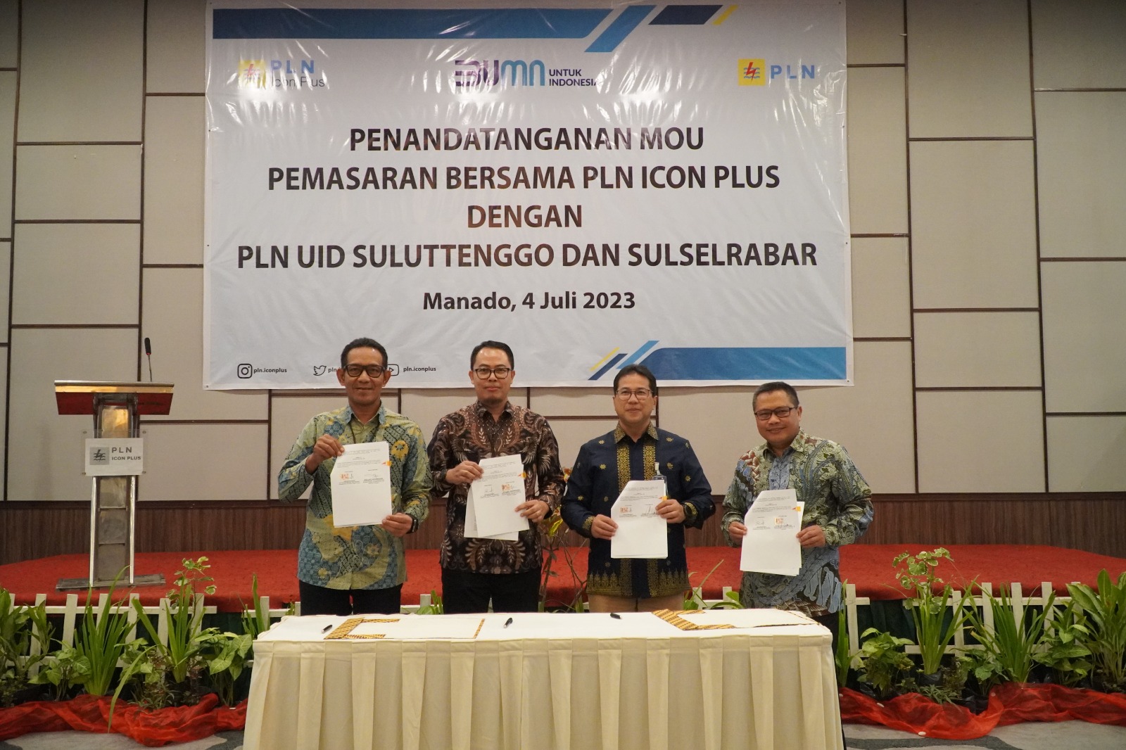 Jalin Kerja Sama, PLN Suluttenggo dan PLN Icon Plus Terus Tingkatkan Value Creation