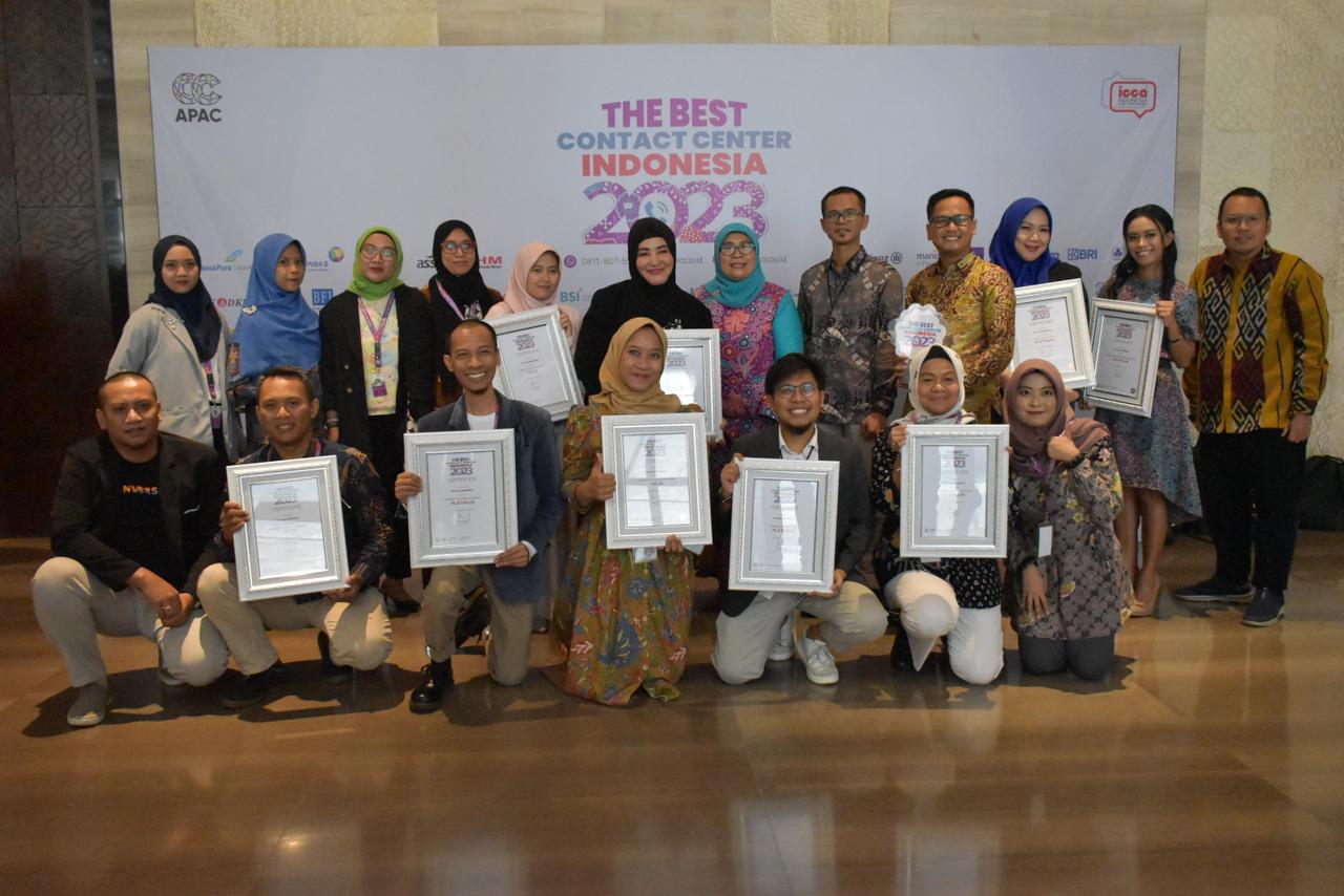 PLN Grup Borong 66 Medali di Ajang The Best Contact Center Indonesia 2023