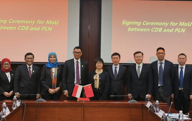 China Development Bank Dukung Pendanaan PLN untuk Akselerasi Transisi Energi di Indonesia