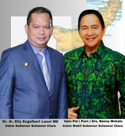 Kans Maju Pilkada Sulut, Duet E2L-Benny Mokalu Ancaman Serius Terhadap Calon PDIP dan Parpol KIM
