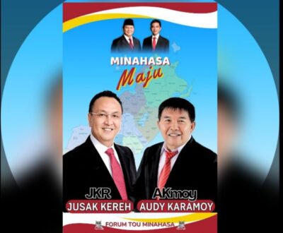 Gugatan Sengketa Pilpres Ditolak MK, Jusak-Audy: Berkat Doa dan Dukungan Rakyat Minahasa Untuk Prabowo-Gibran