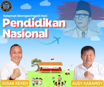 Jusak Kereh – Audy Karamoy Bertekad Majukan Pendidikan Minahasa, Siap Wujudkan Janji Prabowo Bangun Sekolah Unggulan