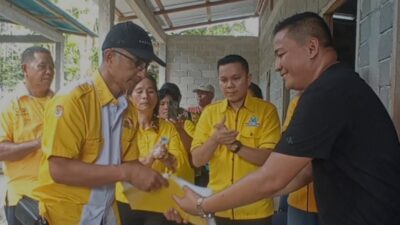 Serahkan Surat Tugas Partai Golkar dan Perindo, Irwan Hasan Siap Berkompetisi dalam Pilkada Talaud