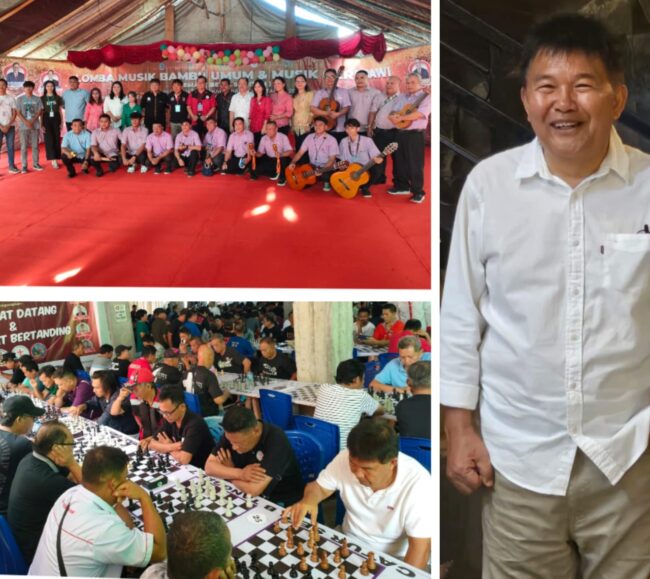 Audy Karamoy, Peserta Lomba Hapsa P/KB GMIM yang Jadi Penyumbang Dana Terbesar di Tiga Gereja, Pendeta dan Jemaat: Ini Baru Pemimpin yang Dermawan