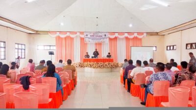 Bawaslu Talaud Evaluasi Perencanaan Program dan Anggaran Pengawasan Pemilu 2024